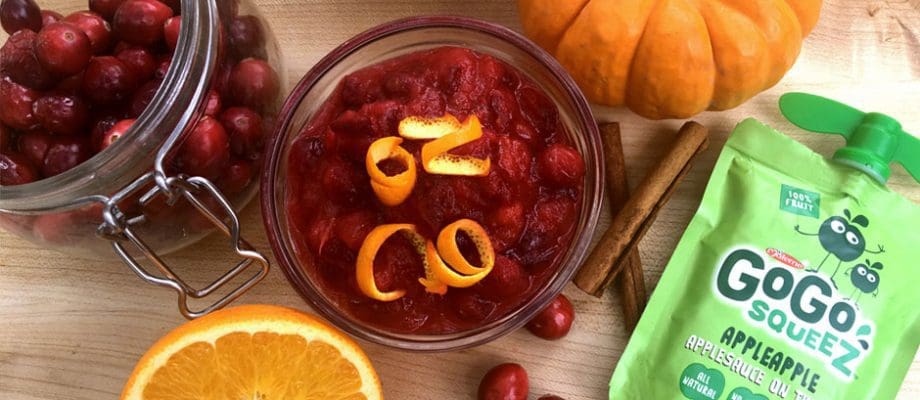 Apple-Apple-Cranberry-Sauce GoGo squeeZ® Apple Apple Cranberry Sauce Recipe