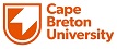 A Cape Brenton University logo. Cape Breton University offer a pathway for CTH graduates.