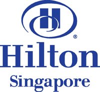 Hilton Hotel SIN logo BLUE